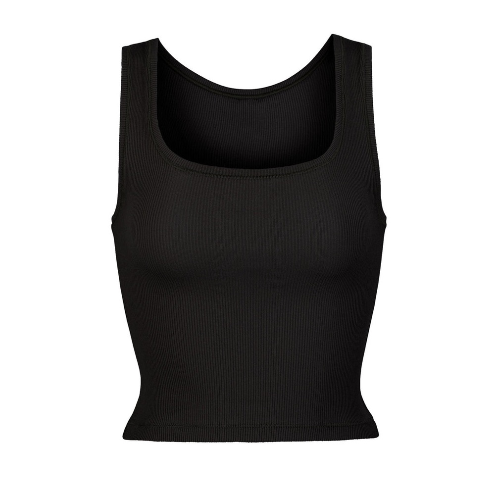 SKIMS Black Soft Lounge Tank